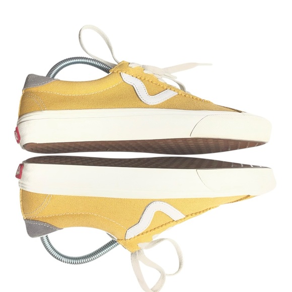 Vans Yellow Skate Shoes Sneakers – Women’s 8.5 / Men’s 7 – Low Top - Picture 9 of 11